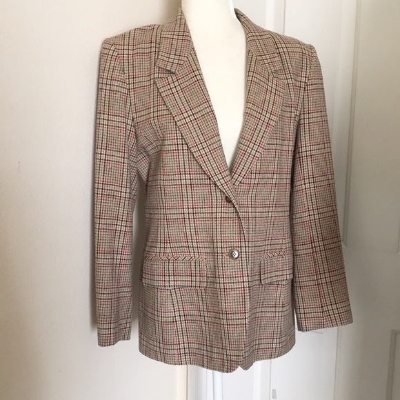 Pendleton Jackets & Blazers - pendleton wool tweed blazer jacket vintage
